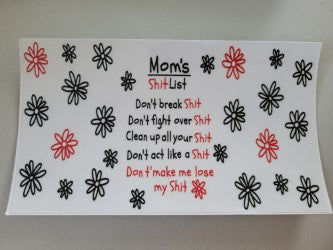 Mom's List