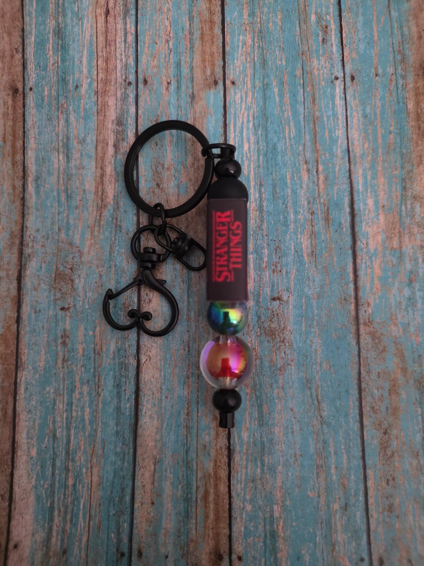 Stranger things chapter book keychain