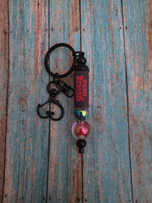 Stranger things chapter book keychain